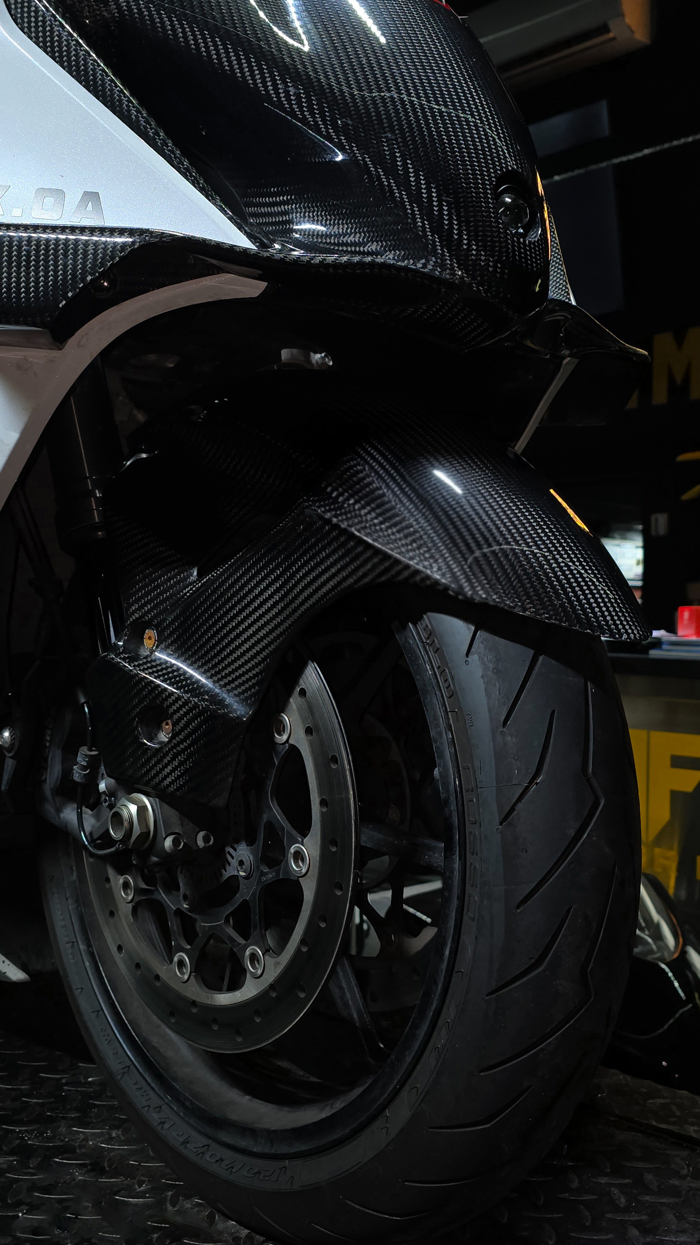 MotorFix Gen3 Hayabusa Universal carbon Fender