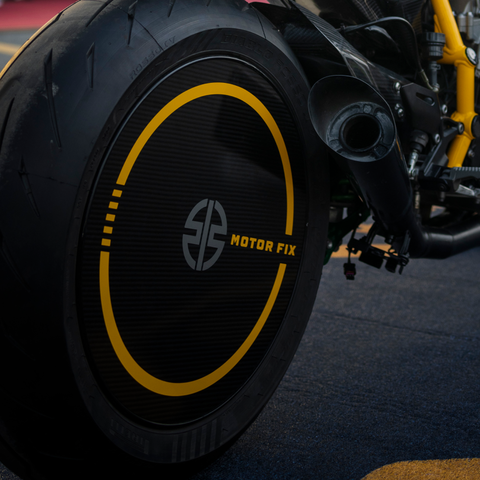 MOTORFIX KAWASAKI H2 2015+ REAR DISC COVER