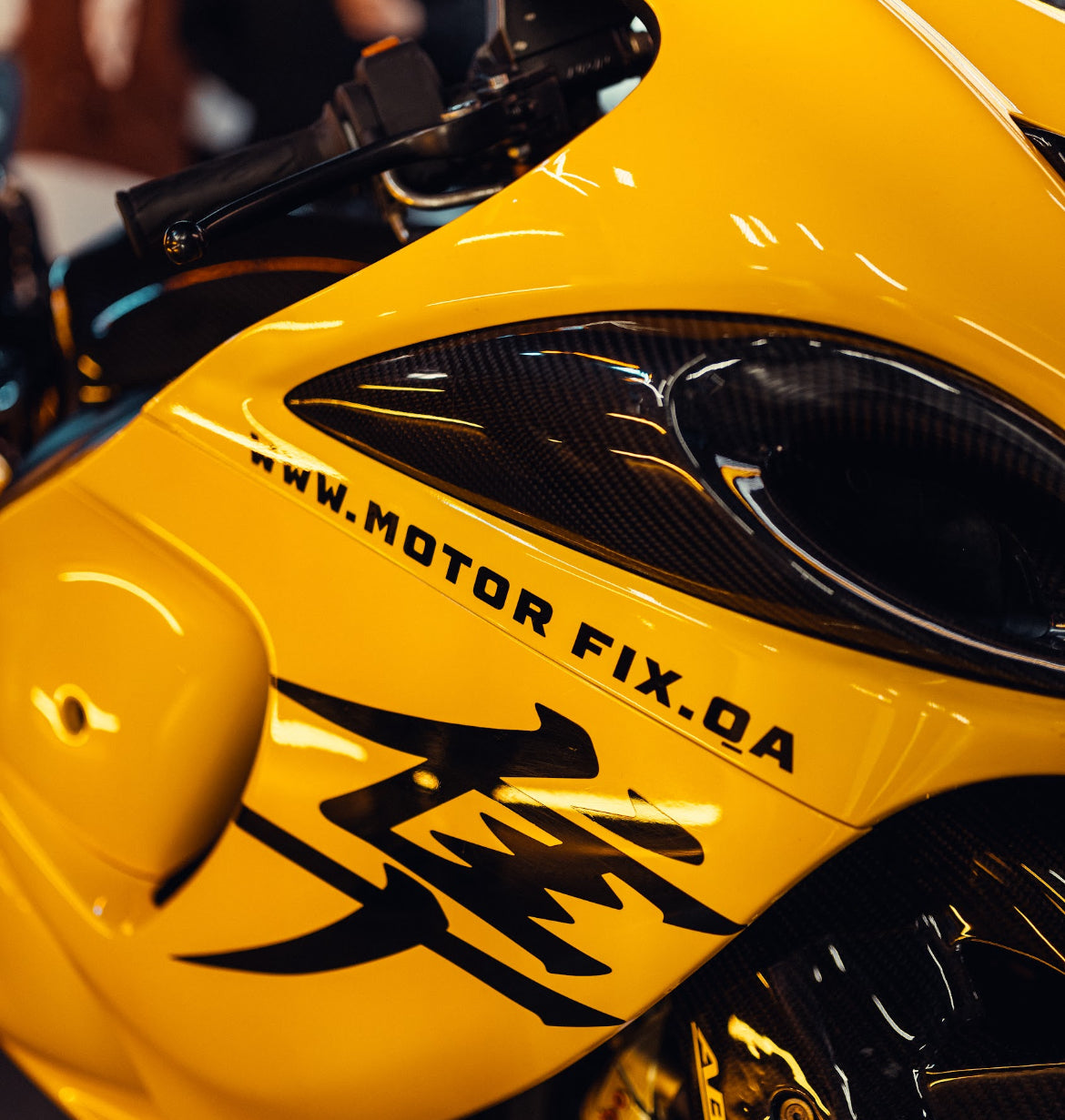 MotorFix SUZUKI HAYABUSA 2008-2020 carbon Ram Air