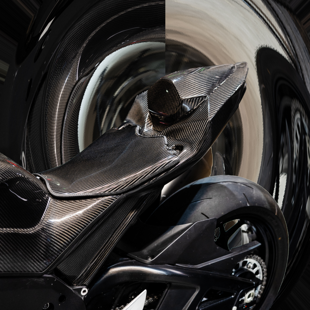 MotorFix carbon fiber overtail with subframe for Honda CBR1000RR-R 2021+